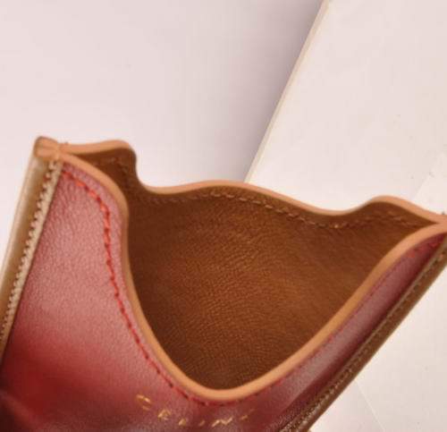 Celine Iphone Case - Celine 309 Red Original Leather